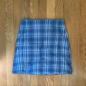 John Galt Plaid Skirt